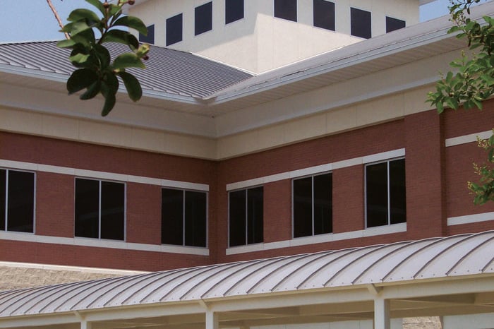 Standing Seam Curved Metal Roof Systems Mcelroy Metal 2047